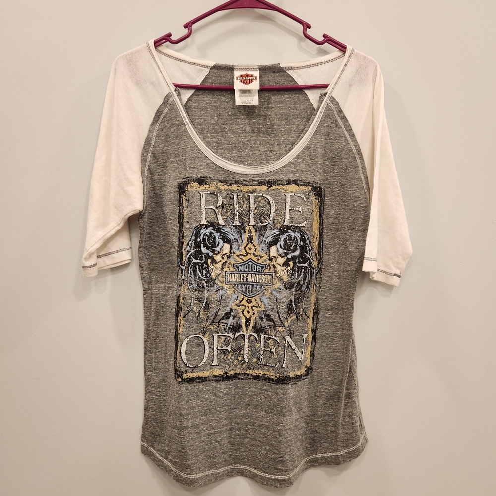 Harley- Davidson Womens Ride Often Graphic El Paso, TX Large